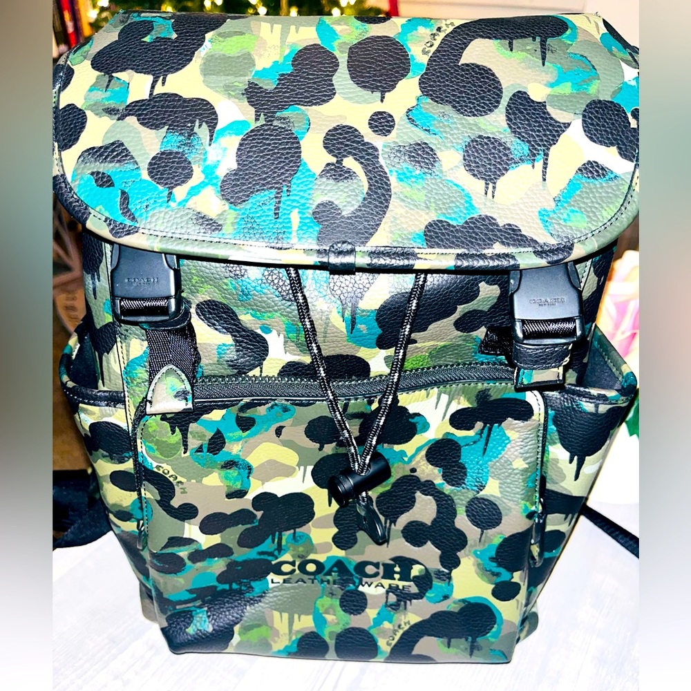 COACH League Flap Backpack